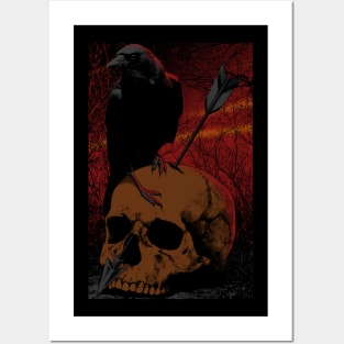 black bird Posters and Art